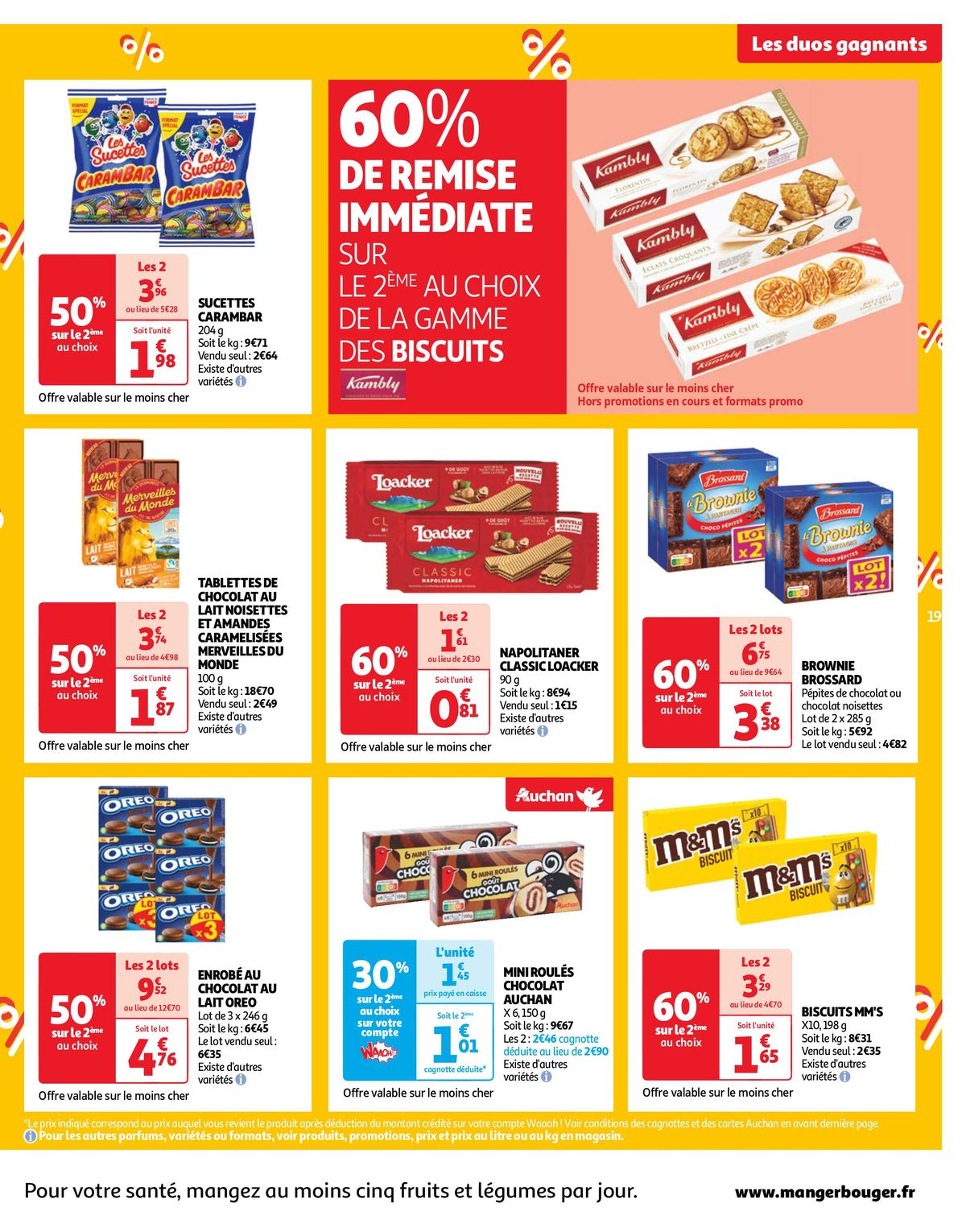 Catalogue Les duos gagnants !, page 00019