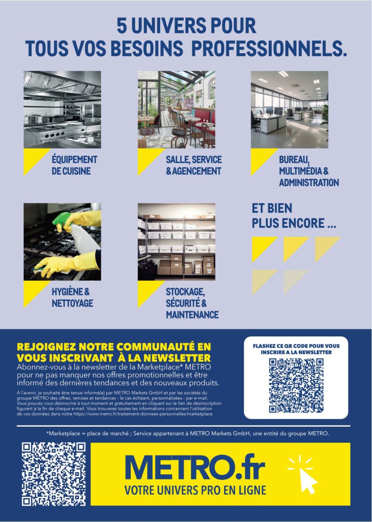 Catalogue Metro Univers Marketplace, page 00002