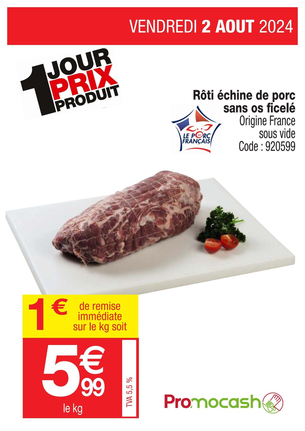 Catalogue 1 jour prix produit, page 00001