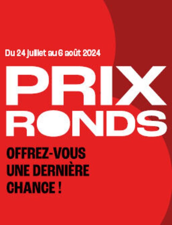 Prix ronds