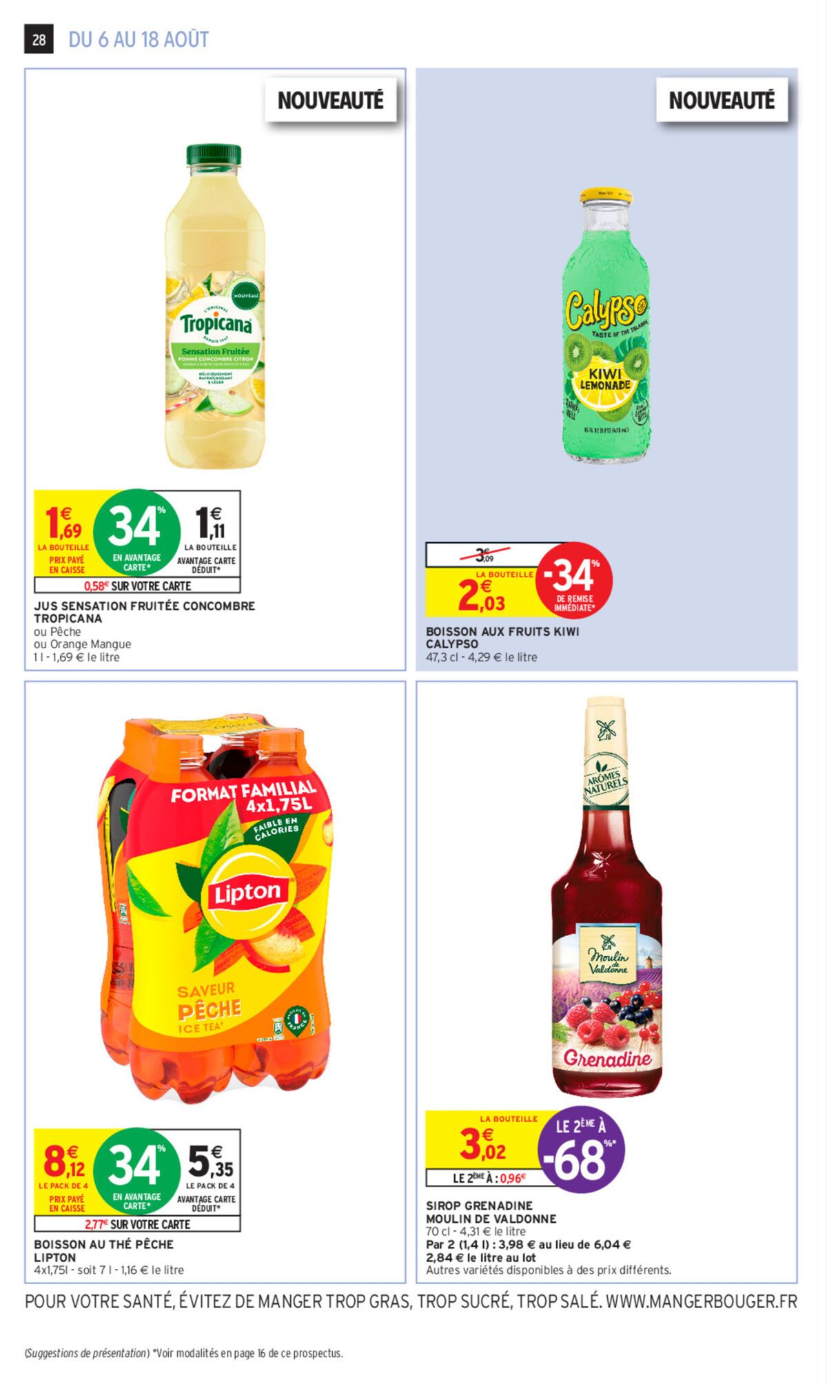 Catalogue 34% sur une sélection de produits, page 00020