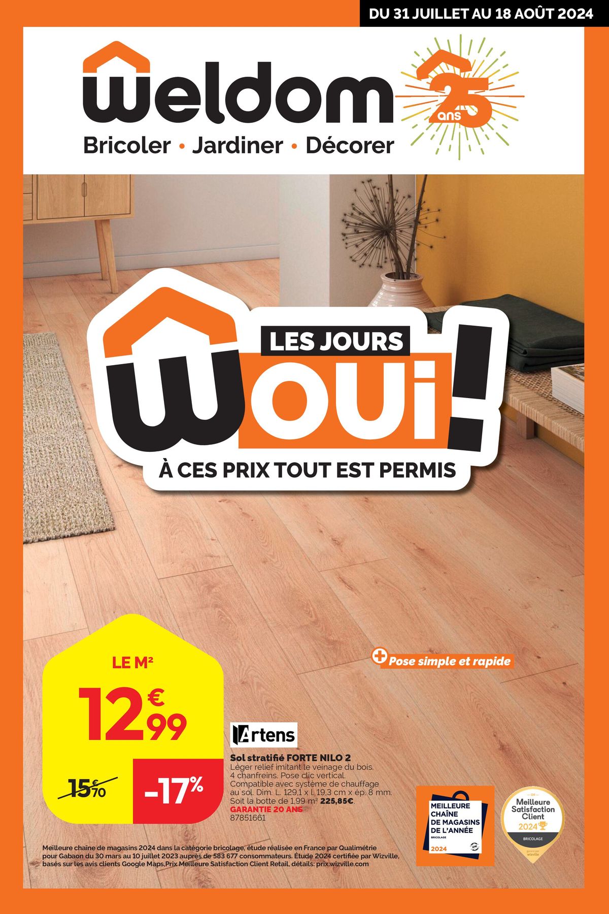 Catalogue Les jours Woui ! À ces prix tout est permis, page 00001