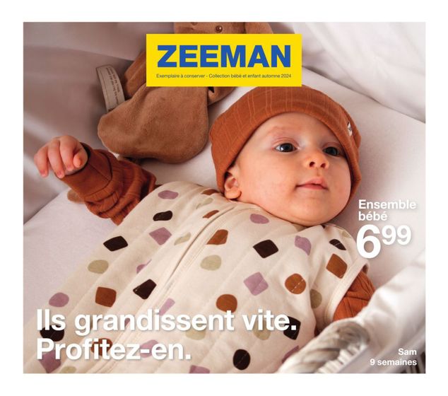 Catalogue Zeeman à Solesmes | Ils grandissent vite. Profitez-en. | 30/07/2024 - 31/12/2024