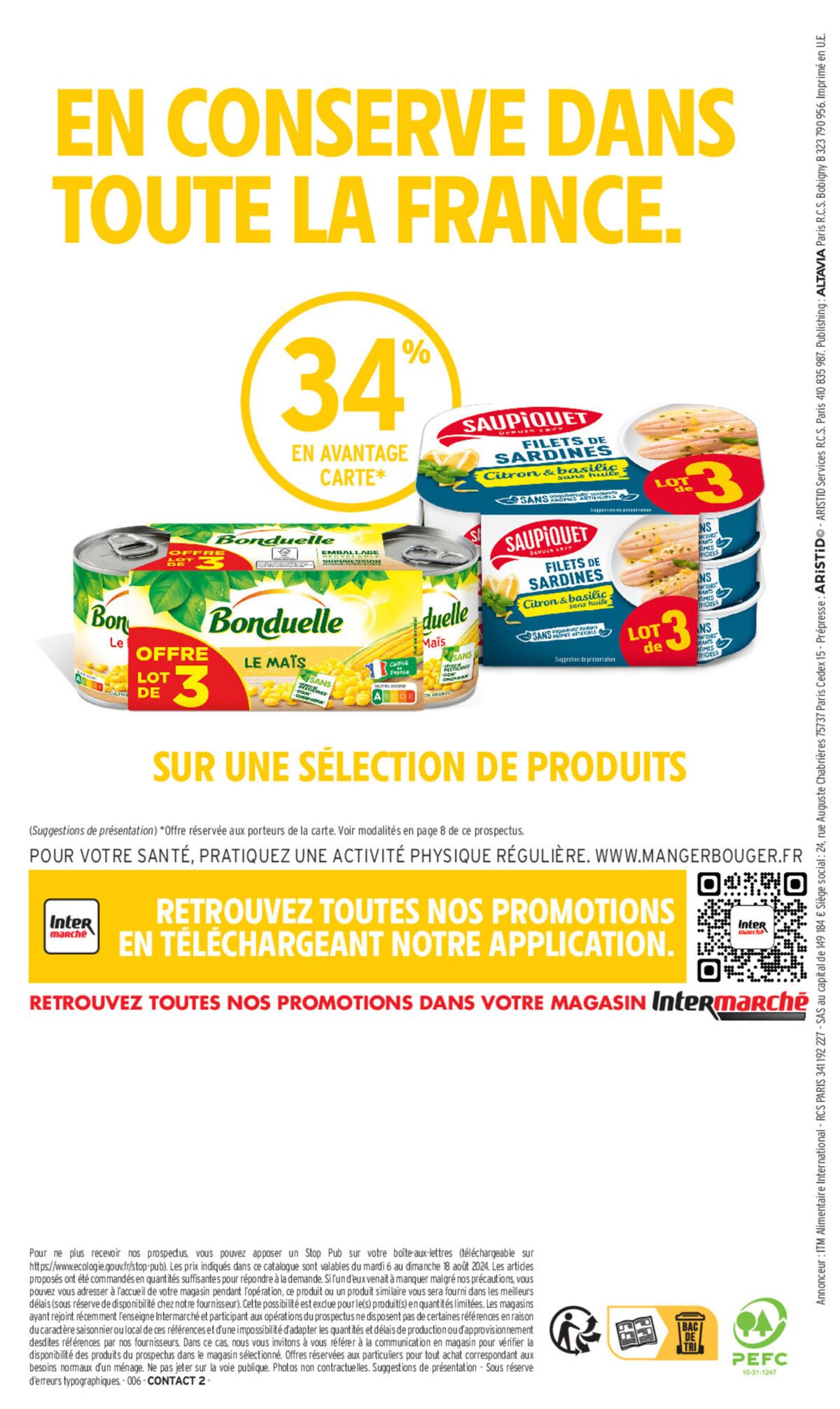 Catalogue 34% sur une sélection de produits, page 00005