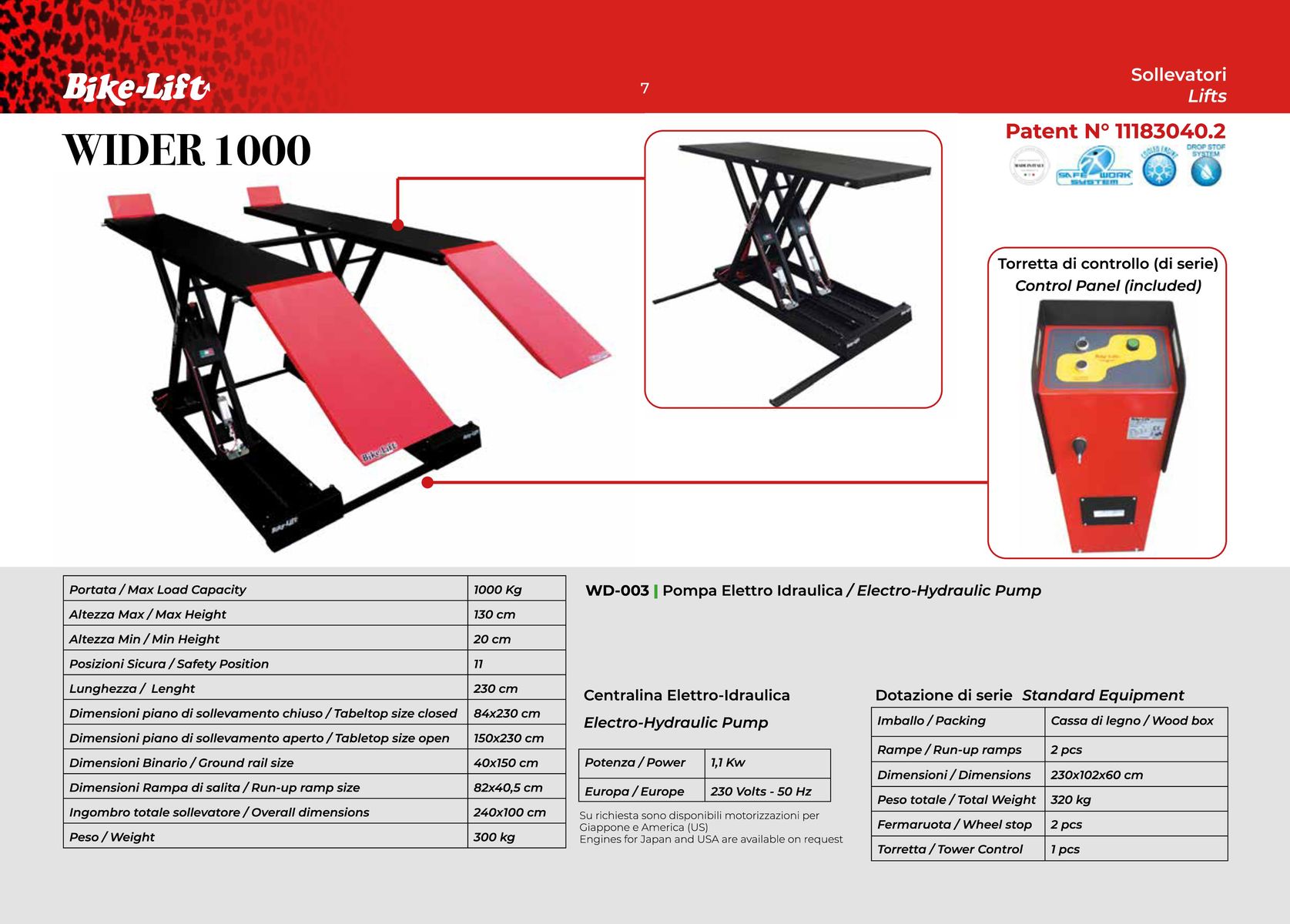 Catalogue BIKE LIFT 2024, page 00007