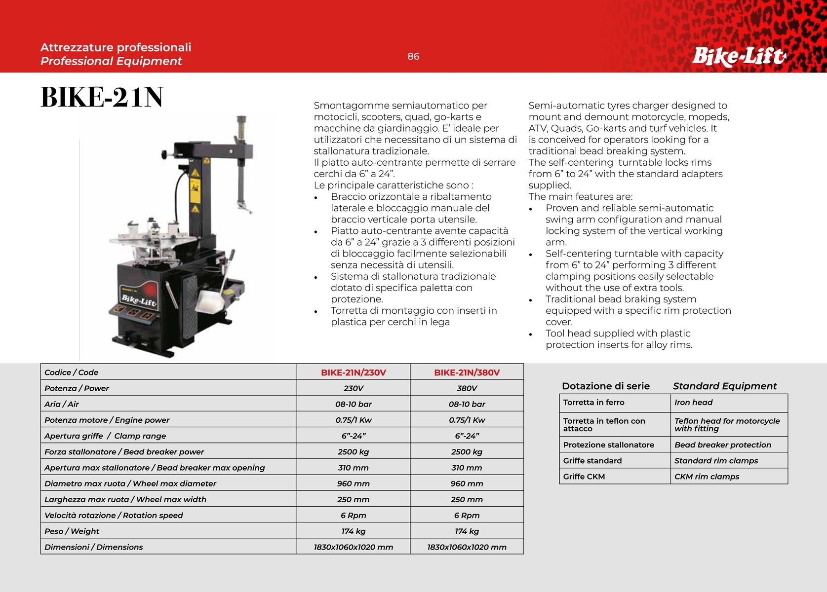 Catalogue BIKE LIFT 2024, page 00086