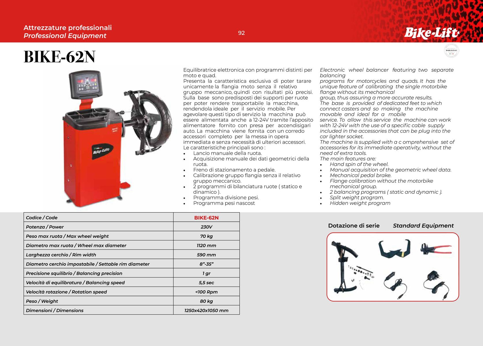 Catalogue BIKE LIFT 2024, page 00092