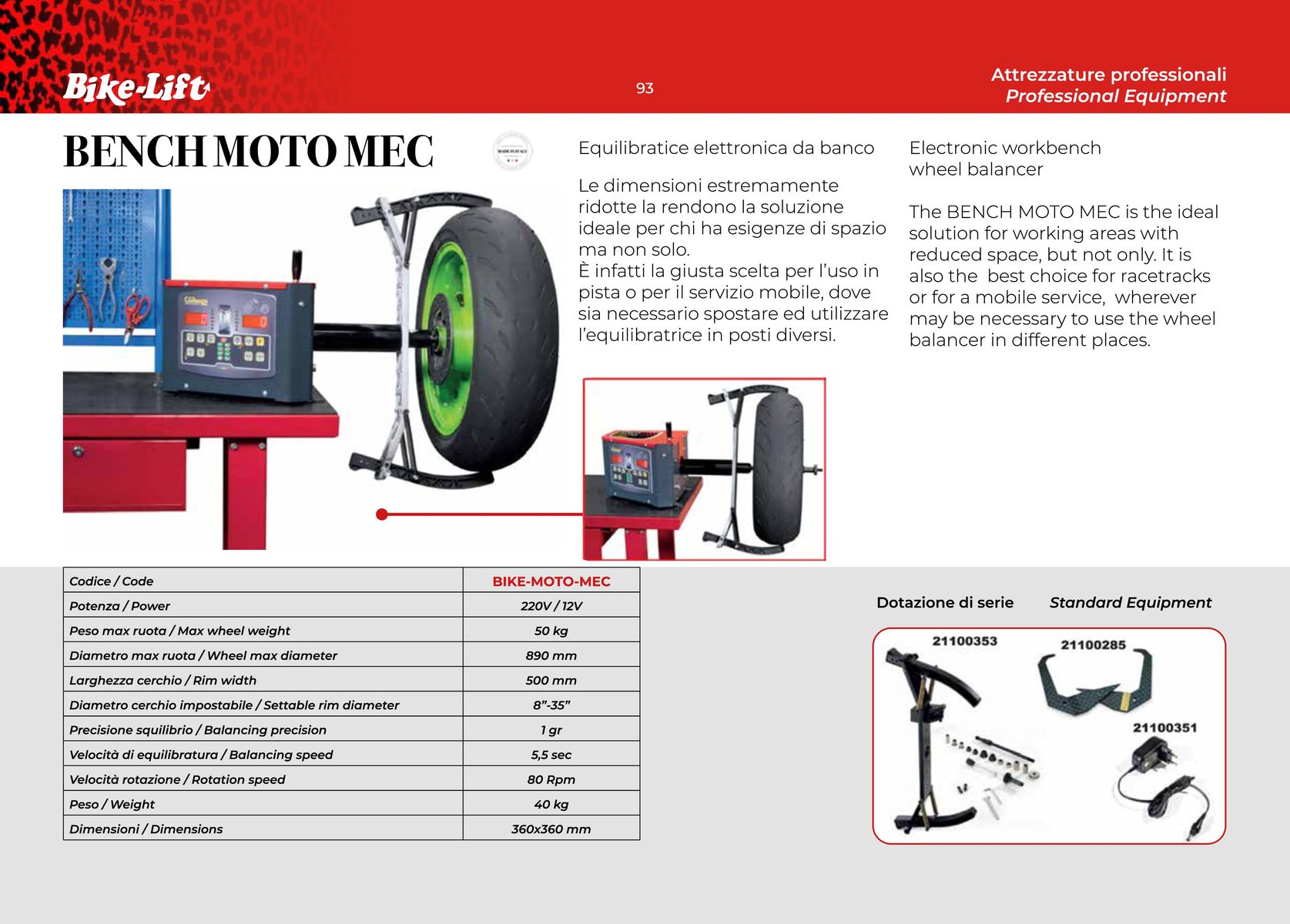 Catalogue BIKE LIFT 2024, page 00093