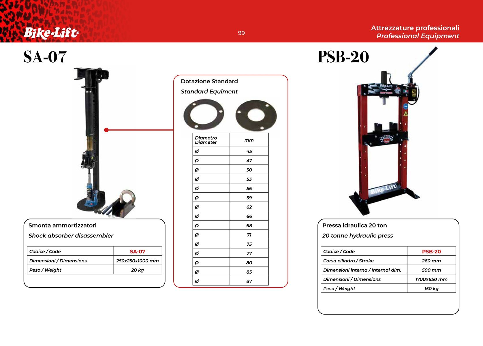 Catalogue BIKE LIFT 2024, page 00099