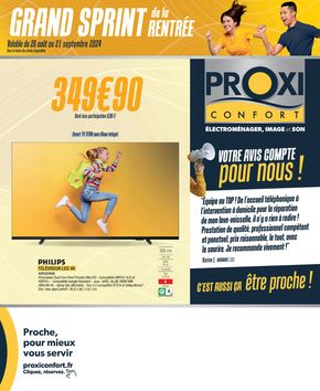 Catalogue Proxi Confort à Le Croisic | PROXICONFORT Tabloid Septembre 2024 BB | 26/08/2024 - 21/09/2024