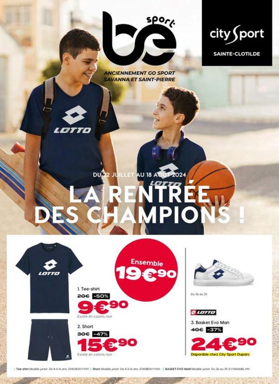 La rentrée des champions !