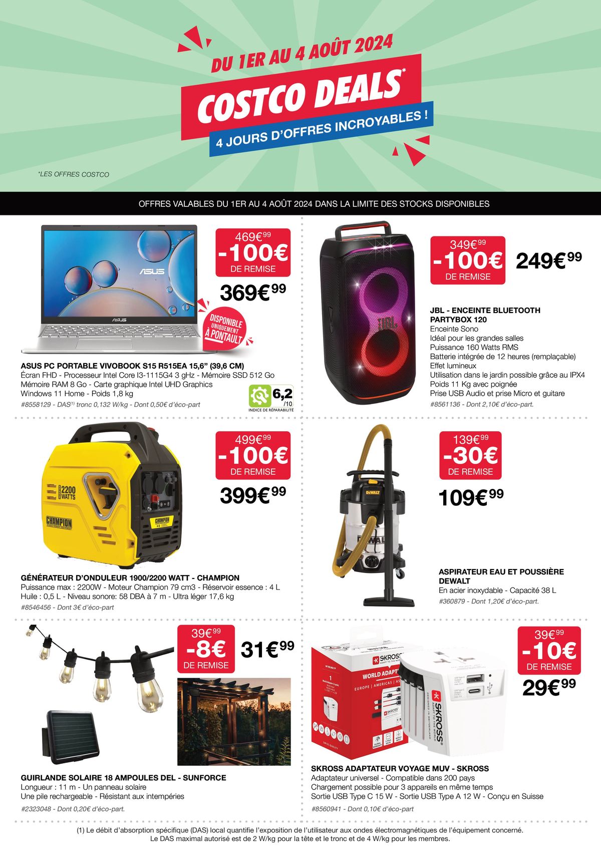 Catalogue COSTCO DEALS, page 00001