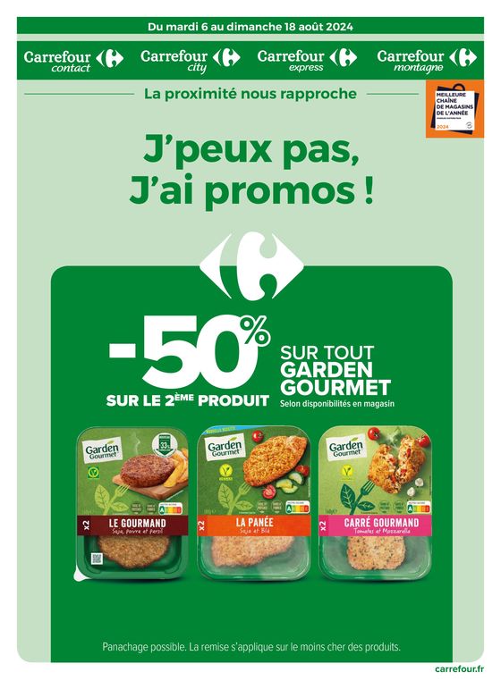 J'peux pas, j'ai promos du 6 au 18 août 2024 !