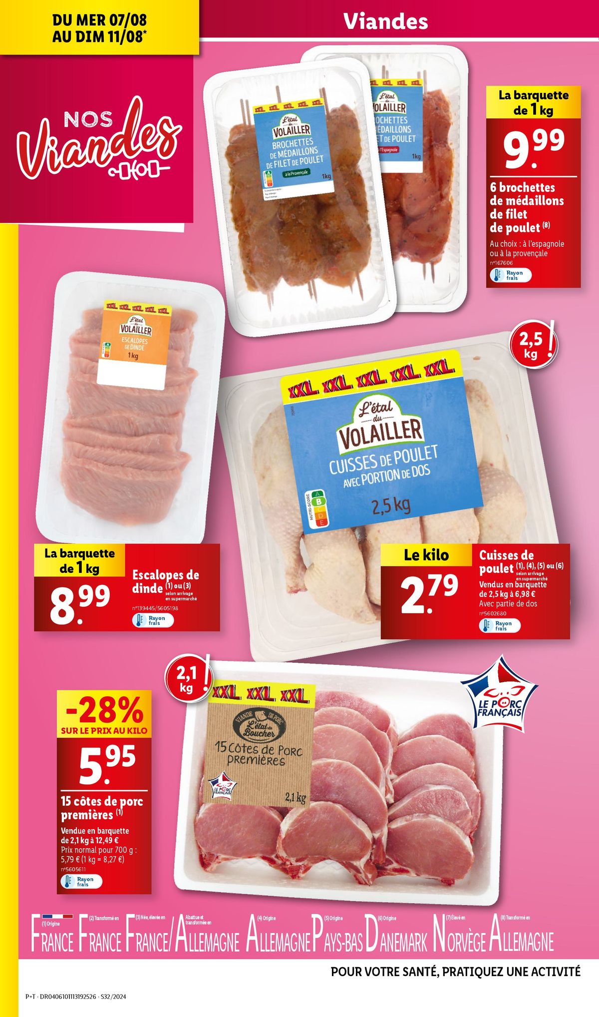 Catalogue Ne passez pas à côté de toutes nos promotions sur vos produits du quotidien chez Lidl ! , page 00004