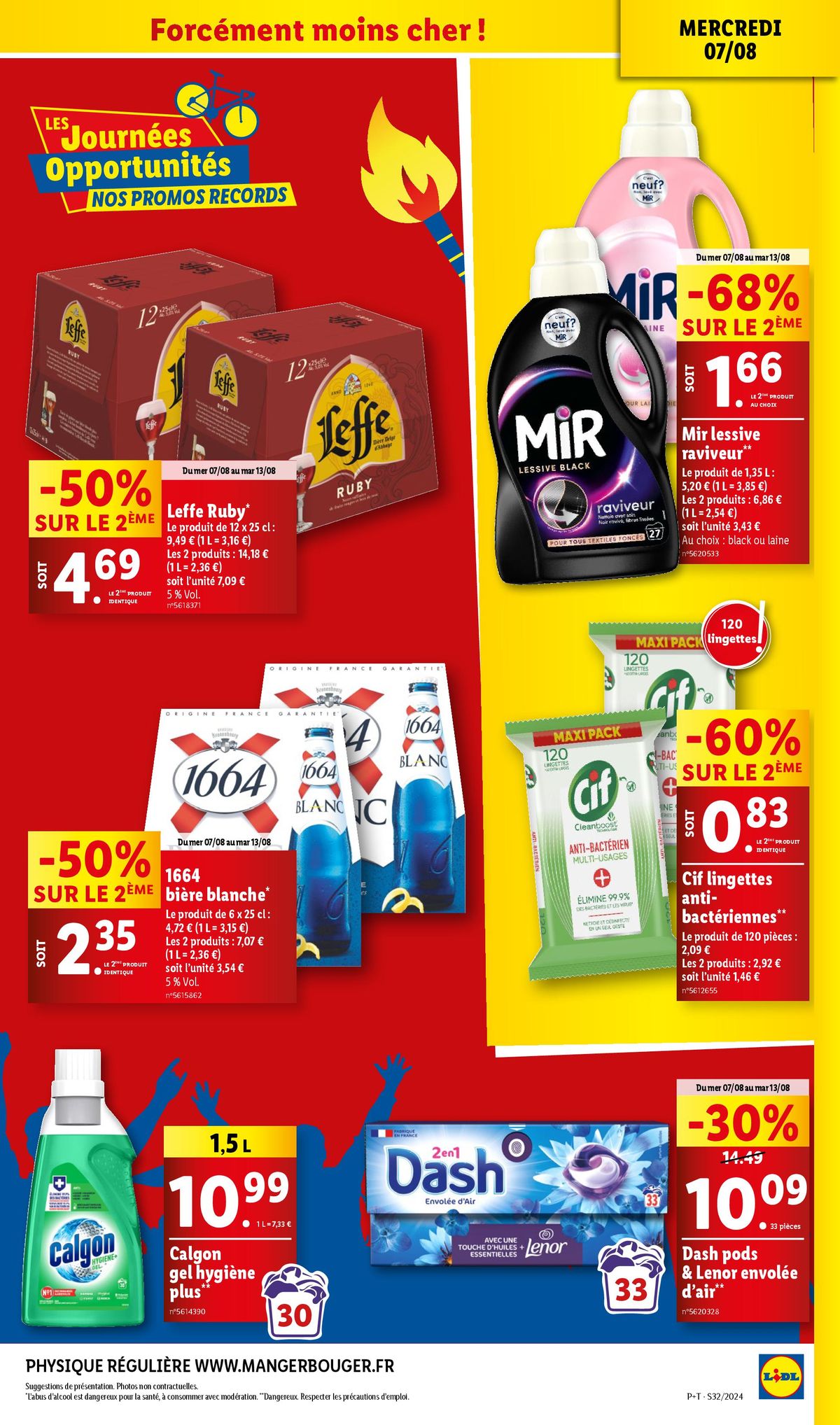 Catalogue Ne passez pas à côté de toutes nos promotions sur vos produits du quotidien chez Lidl ! , page 00013