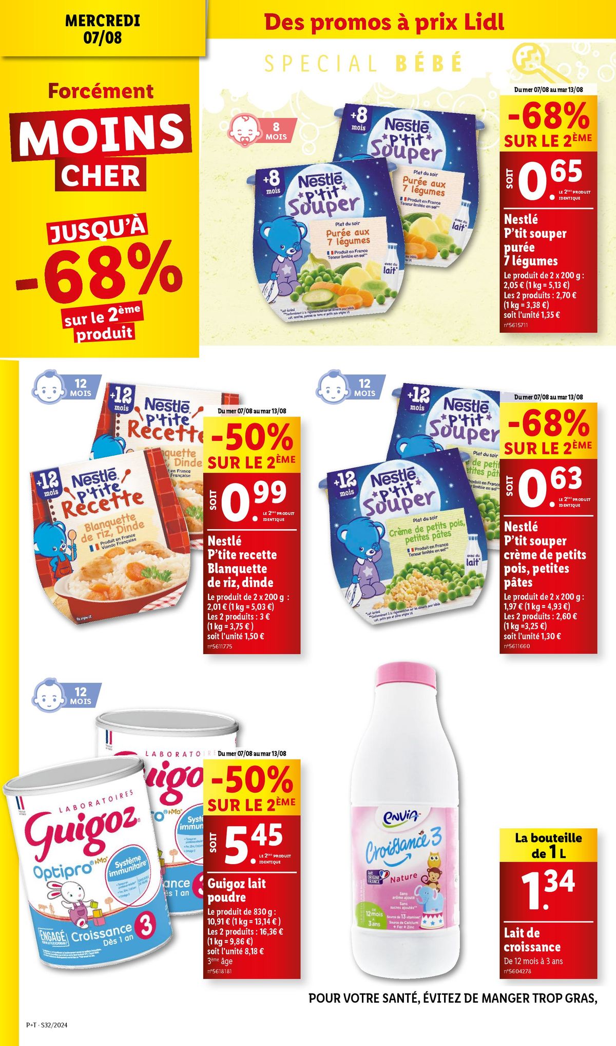 Catalogue Ne passez pas à côté de toutes nos promotions sur vos produits du quotidien chez Lidl ! , page 00016