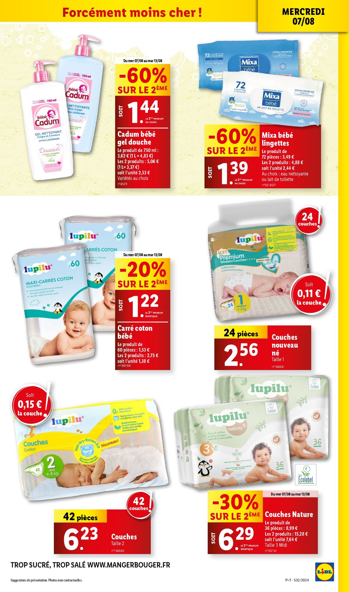 Catalogue Ne passez pas à côté de toutes nos promotions sur vos produits du quotidien chez Lidl ! , page 00017