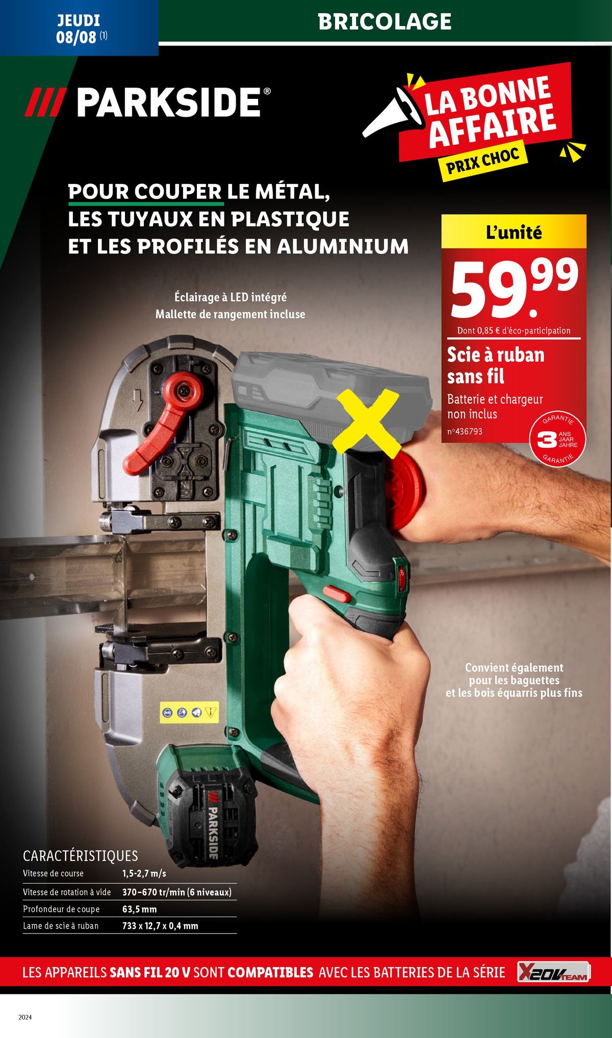 Catalogue Ne passez pas à côté de toutes nos promotions sur vos produits du quotidien chez Lidl ! , page 00038