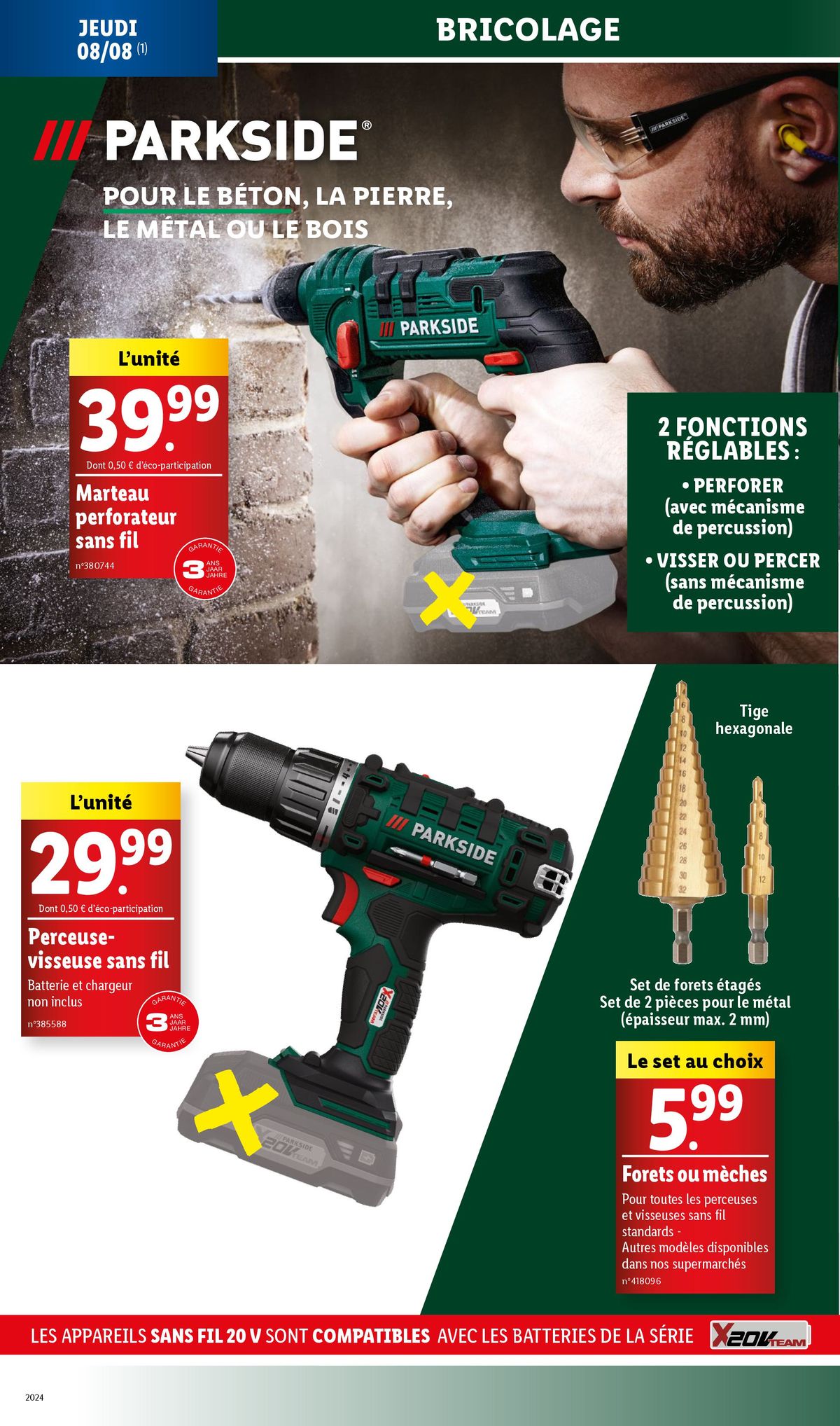 Catalogue Ne passez pas à côté de toutes nos promotions sur vos produits du quotidien chez Lidl ! , page 00040