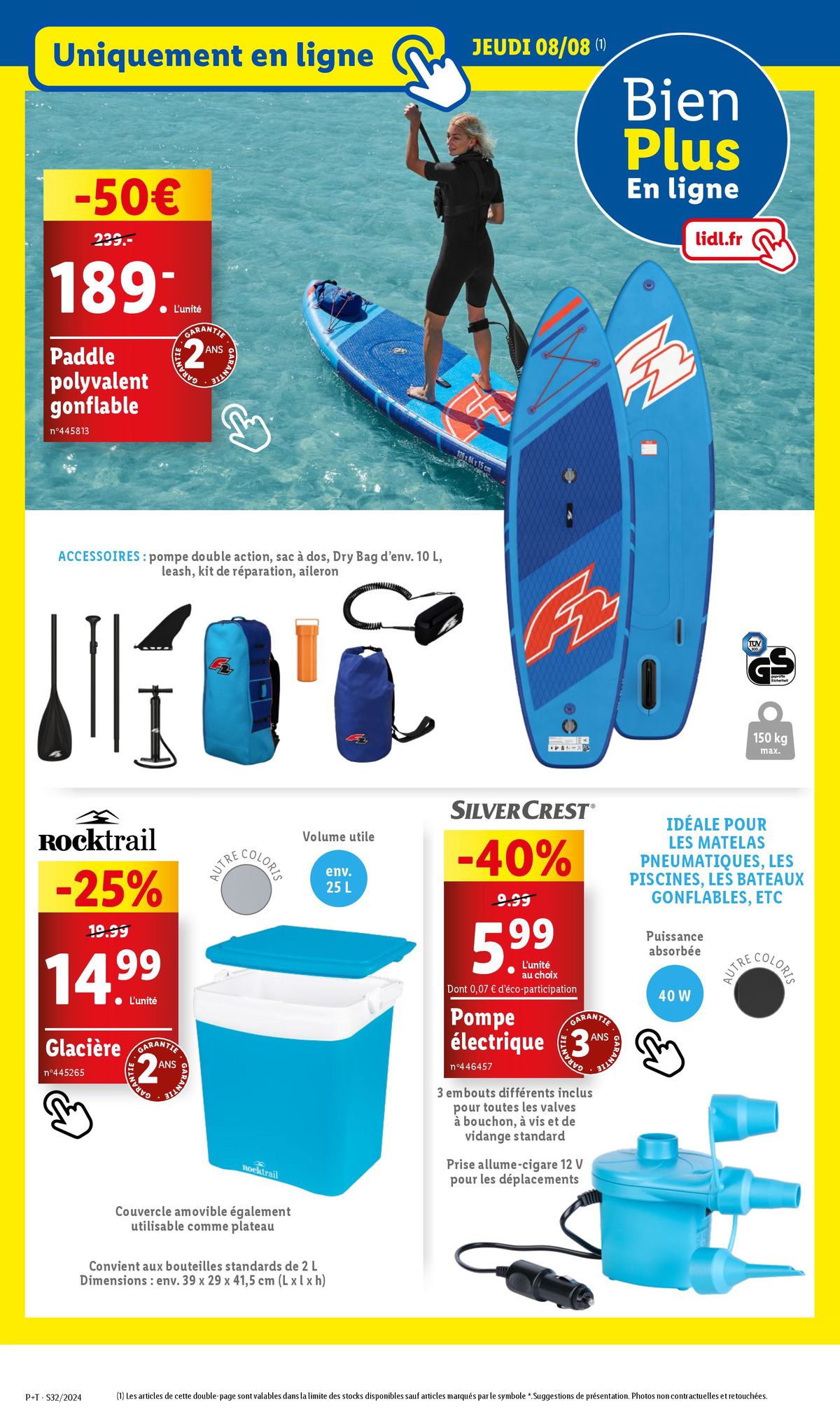 Catalogue Ne passez pas à côté de toutes nos promotions sur vos produits du quotidien chez Lidl ! , page 00050