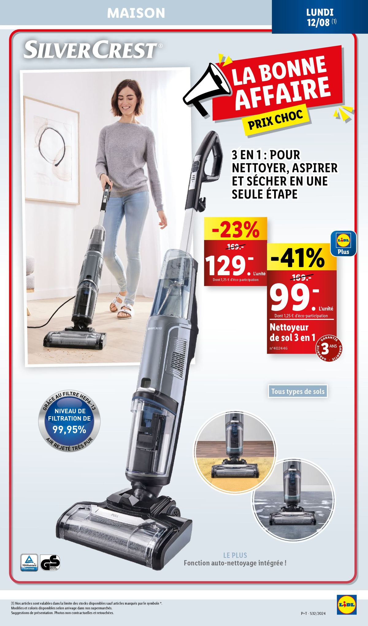 Catalogue Ne passez pas à côté de toutes nos promotions sur vos produits du quotidien chez Lidl ! , page 00055