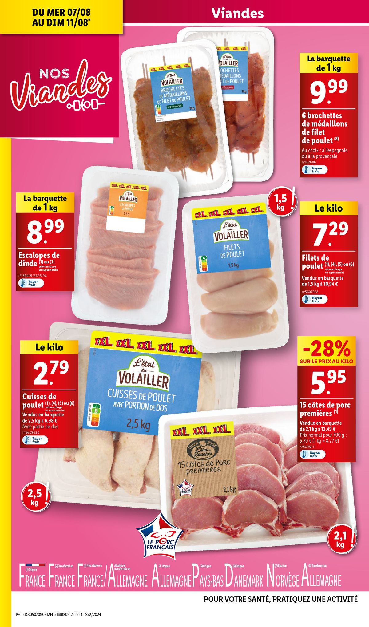 Catalogue Ne passez pas à côté de toutes nos promotions sur vos produits du quotidien chez Lidl ! , page 00004