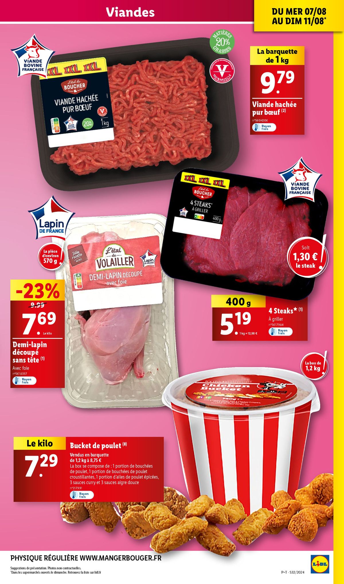 Catalogue Ne passez pas à côté de toutes nos promotions sur vos produits du quotidien chez Lidl ! , page 00005