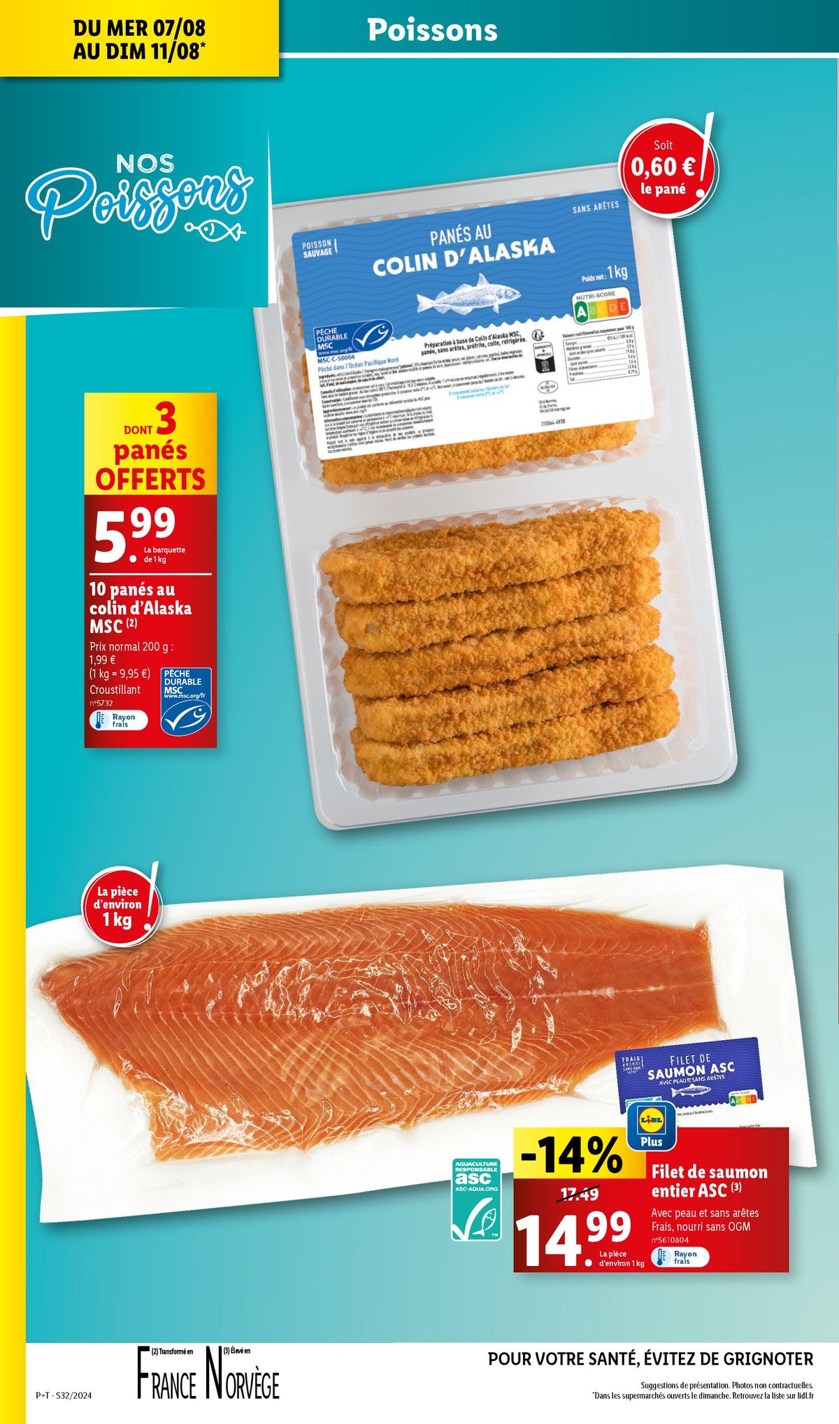 Catalogue Ne passez pas à côté de toutes nos promotions sur vos produits du quotidien chez Lidl ! , page 00006