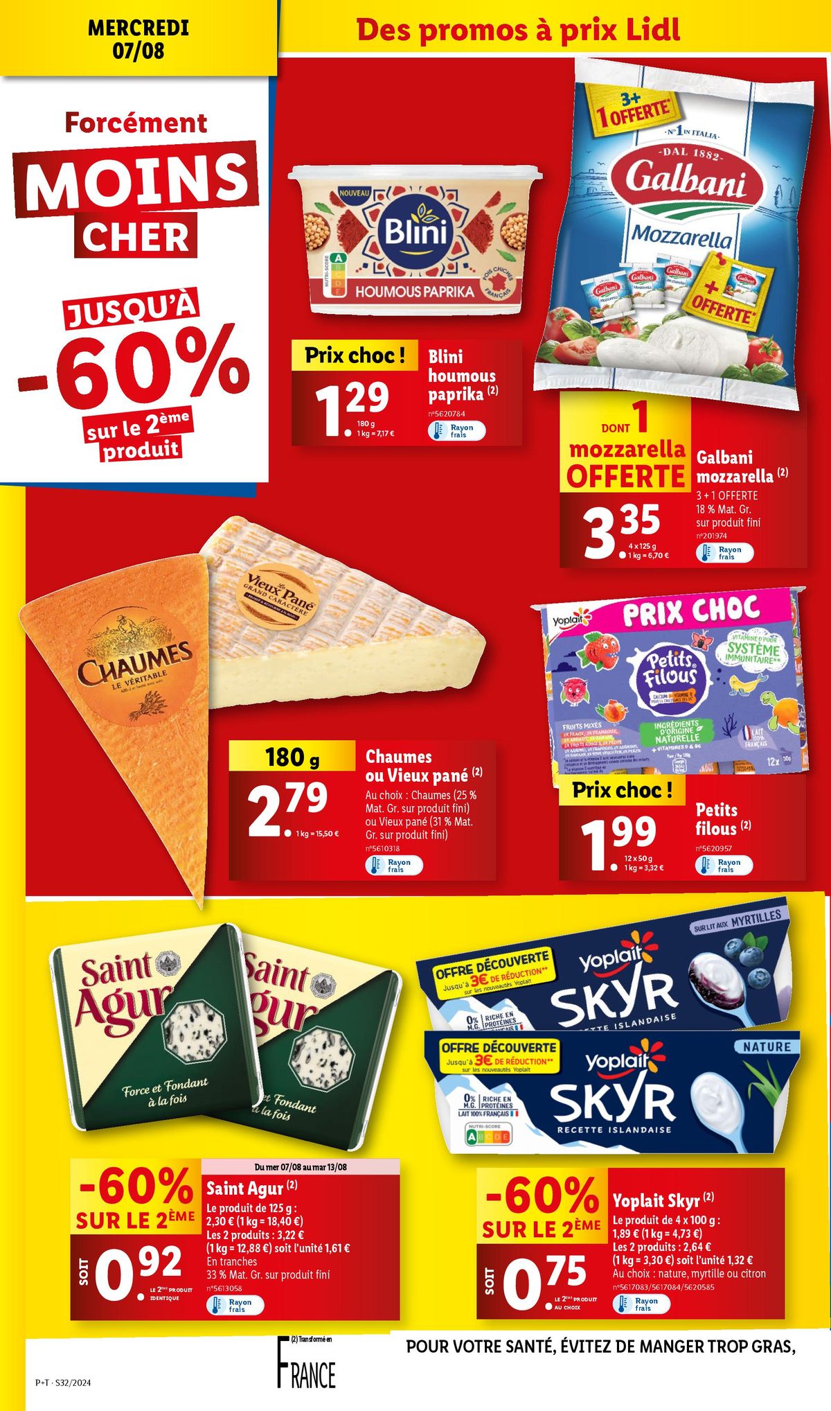 Catalogue Ne passez pas à côté de toutes nos promotions sur vos produits du quotidien chez Lidl ! , page 00008