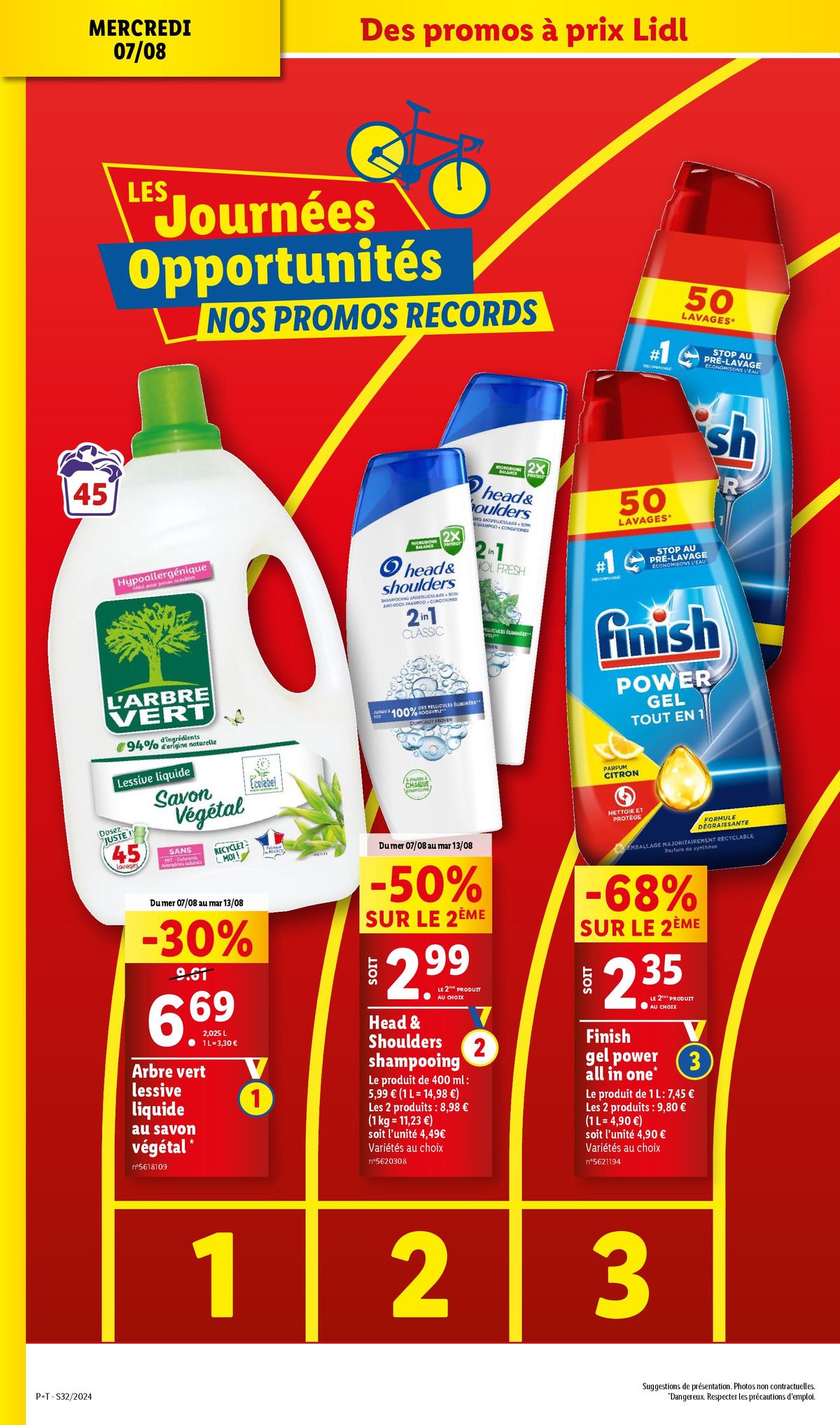 Catalogue Ne passez pas à côté de toutes nos promotions sur vos produits du quotidien chez Lidl ! , page 00014