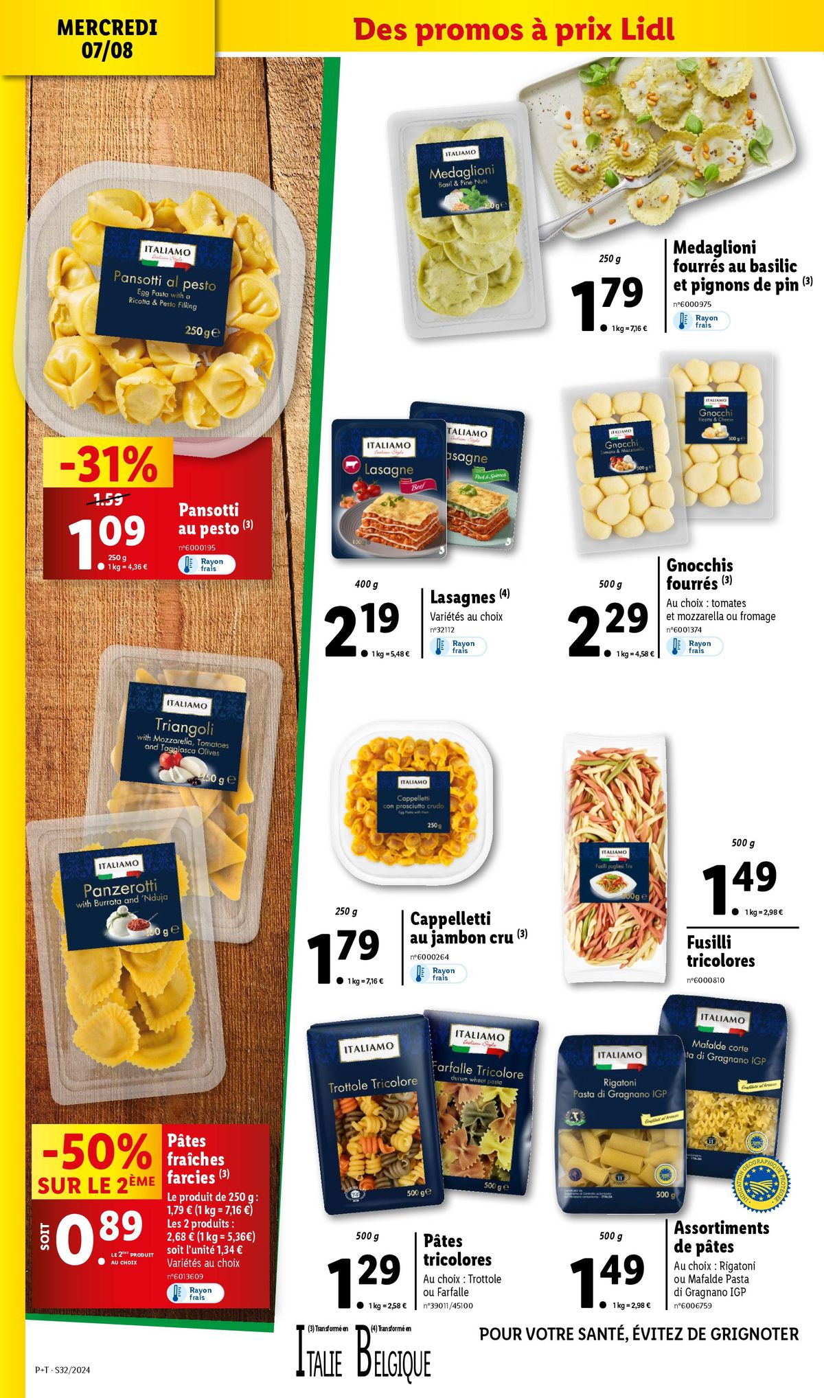 Catalogue Ne passez pas à côté de toutes nos promotions sur vos produits du quotidien chez Lidl ! , page 00020