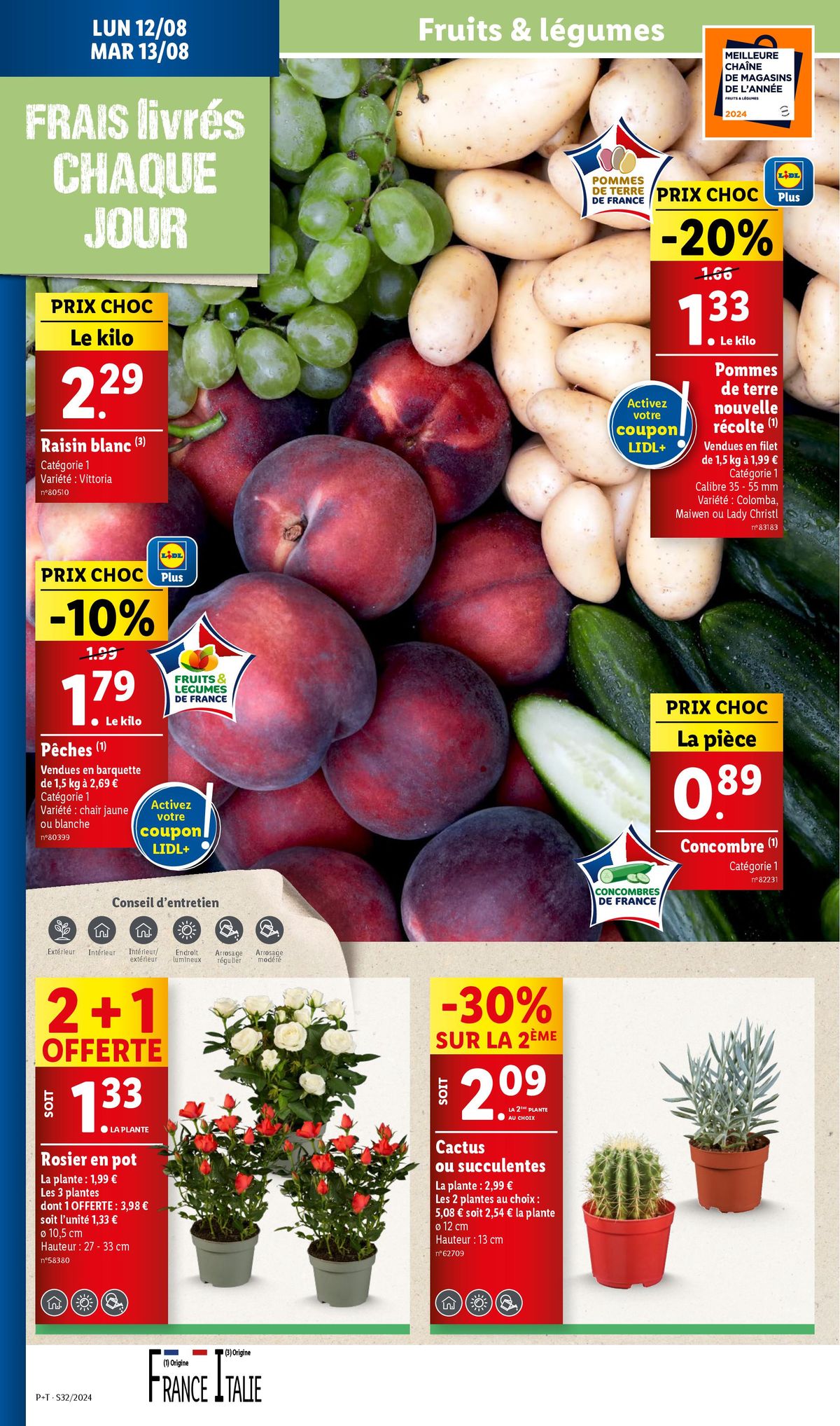 Catalogue Ne passez pas à côté de toutes nos promotions sur vos produits du quotidien chez Lidl ! , page 00024