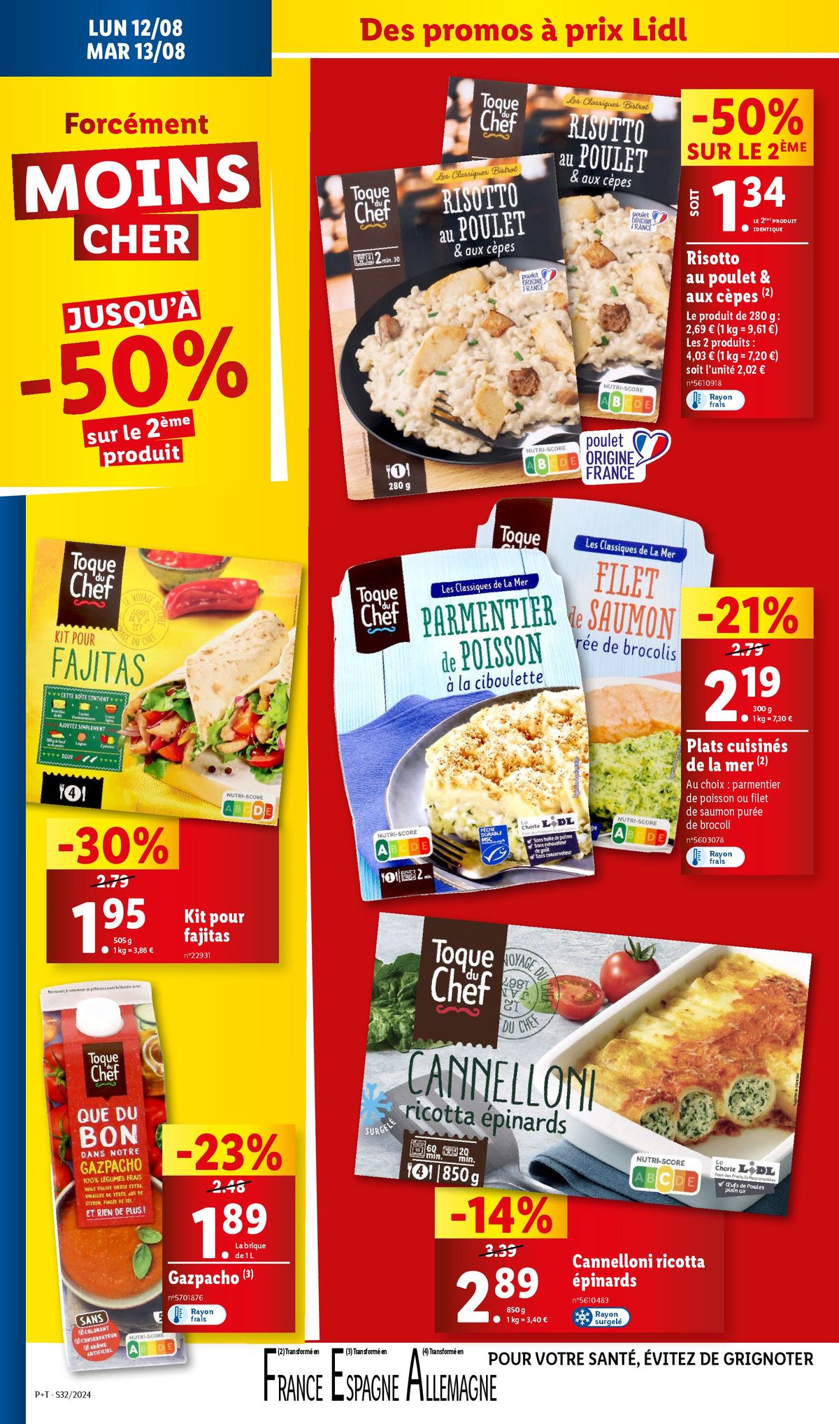 Catalogue Ne passez pas à côté de toutes nos promotions sur vos produits du quotidien chez Lidl ! , page 00028