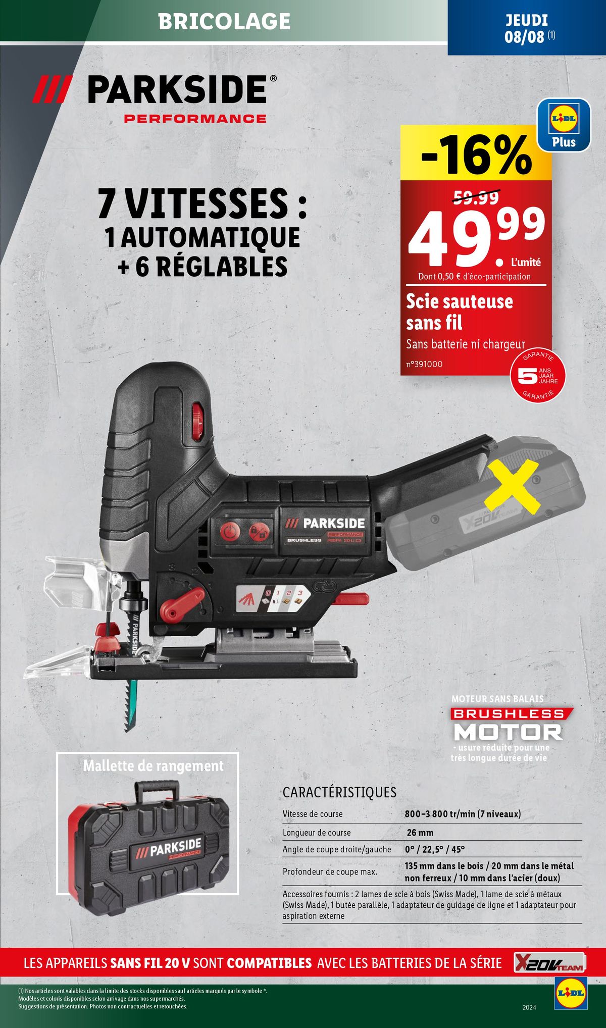 Catalogue Ne passez pas à côté de toutes nos promotions sur vos produits du quotidien chez Lidl ! , page 00035