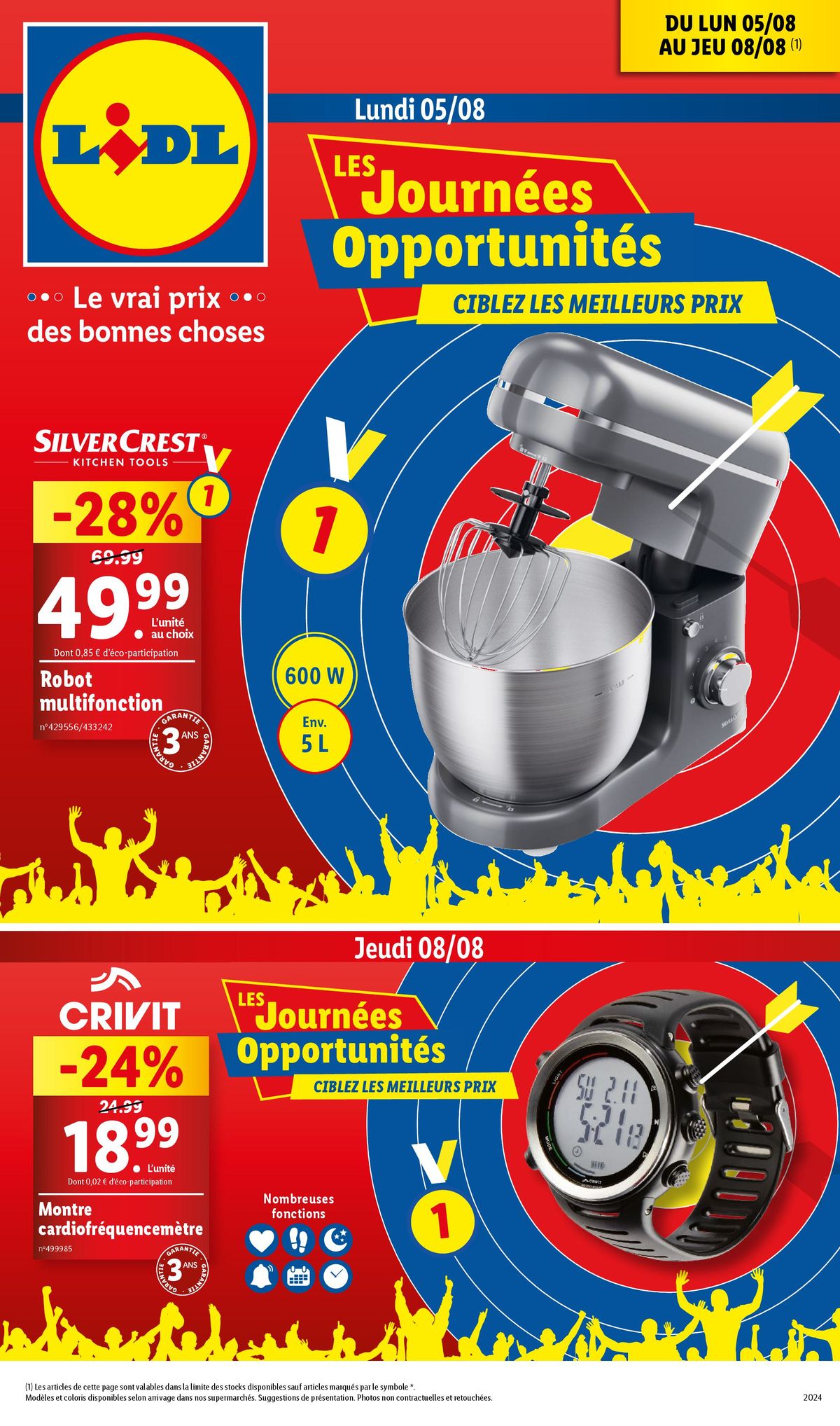 Catalogue Profitez des journées opportunités afin de dénicher la bonne affaire parmi nos produits !, page 00001