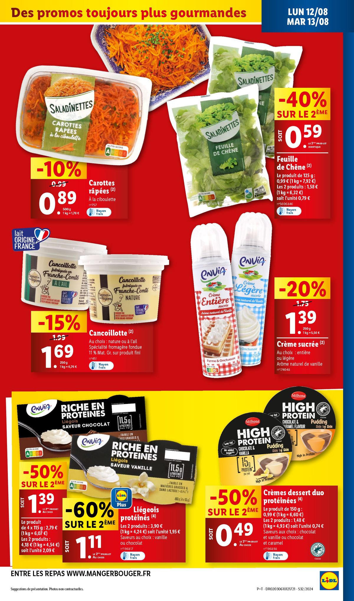 Catalogue Ne passez pas à côté de toutes nos promotions sur vos produits du quotidien chez Lidl !, page 00029