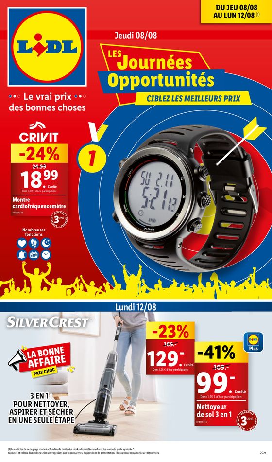 Découvrez tous nos produits dédiés à la cuisine et au bricolage dans notre catalogue Lidl.