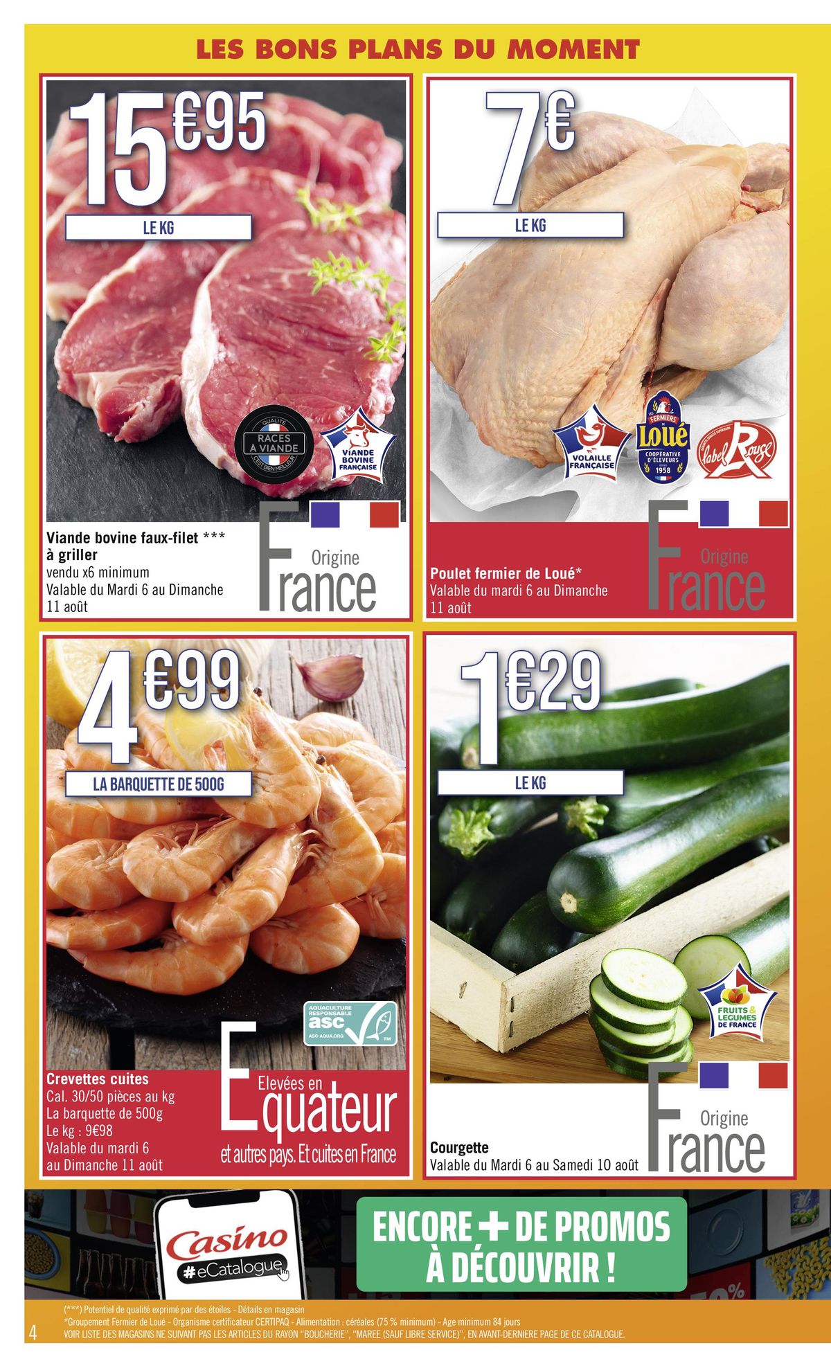 Catalogue Les bons plans du moment, page 00004