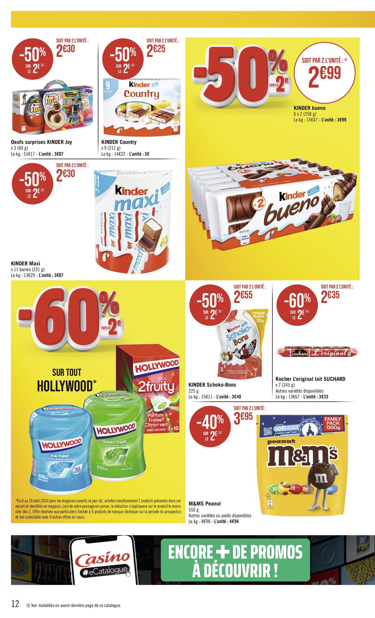 Catalogue Les bons plans du moment, page 00012