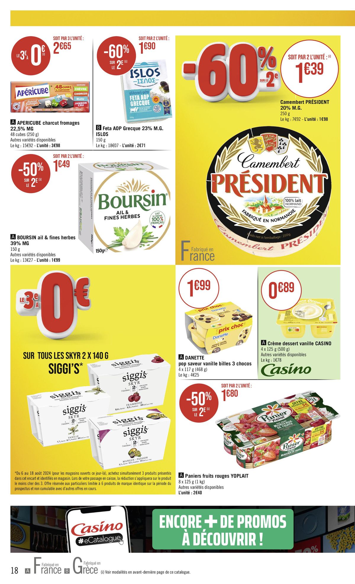 Catalogue Les bons plans du moment, page 00018