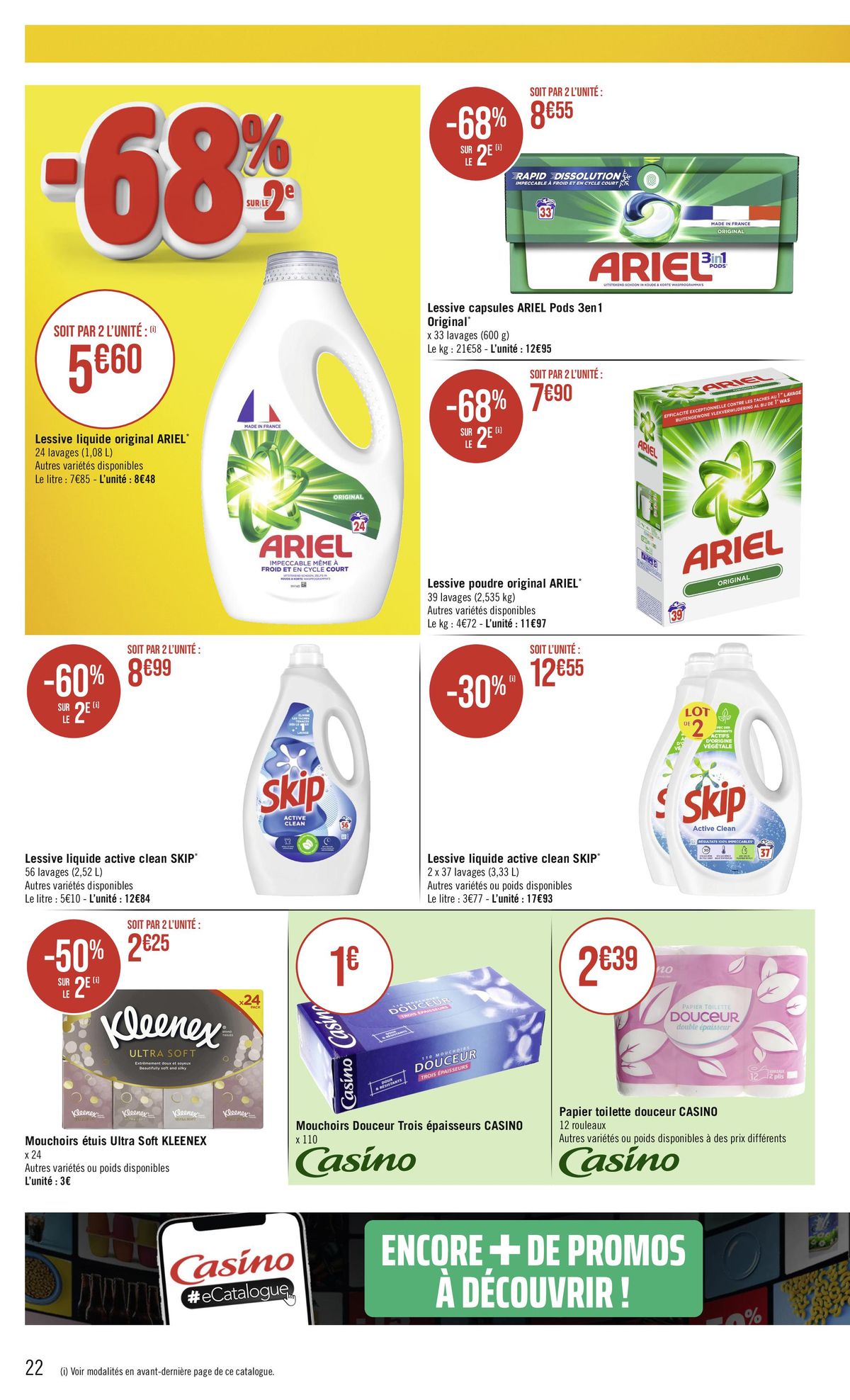 Catalogue Les bons plans du moment, page 00022