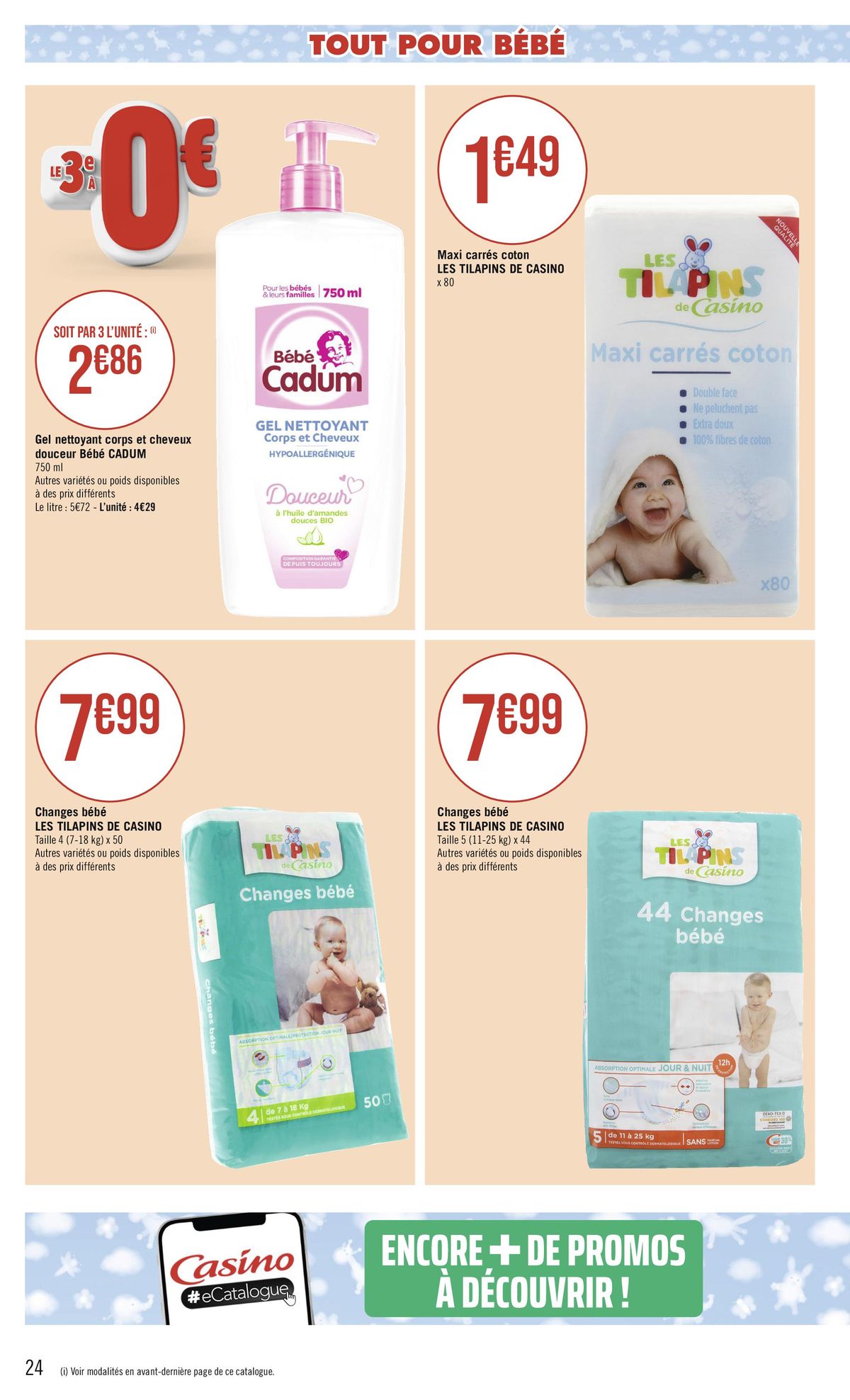 Catalogue Les bons plans du moment, page 00024