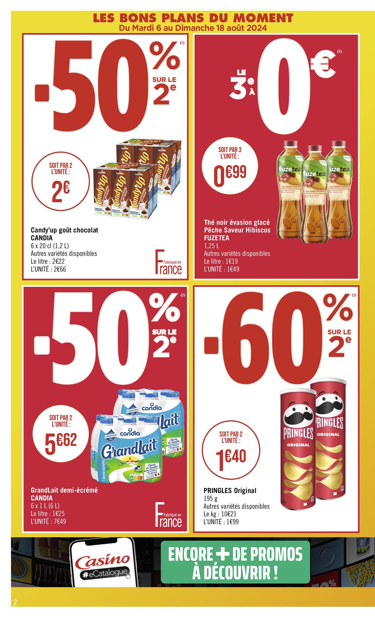 Catalogue Les bons plans du moment, page 00002