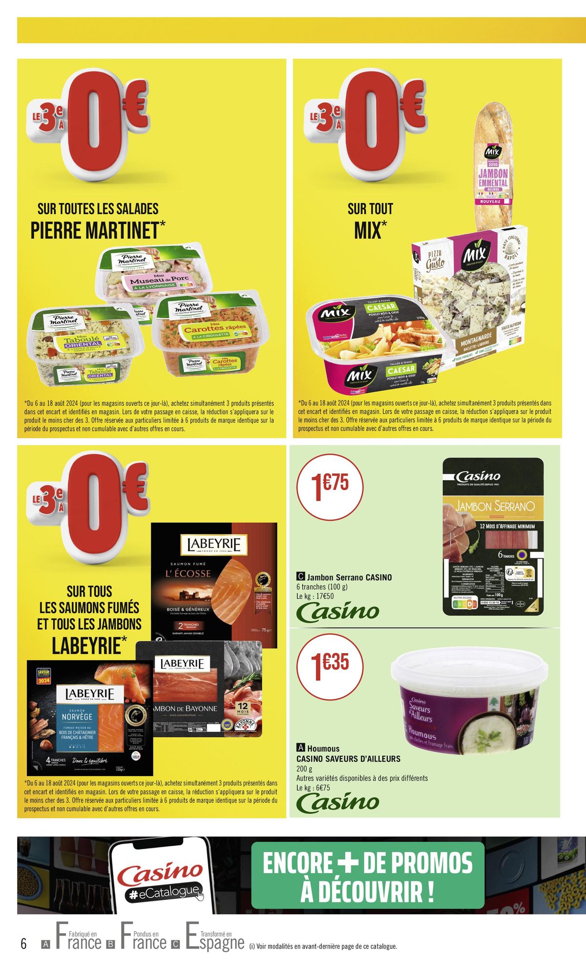 Catalogue Les bons plans du moment, page 00006