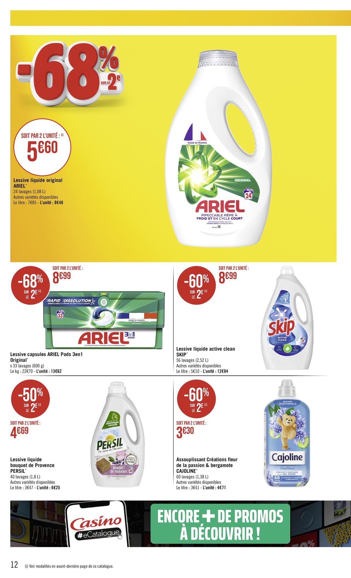 Catalogue Les bons plans du moment, page 00012