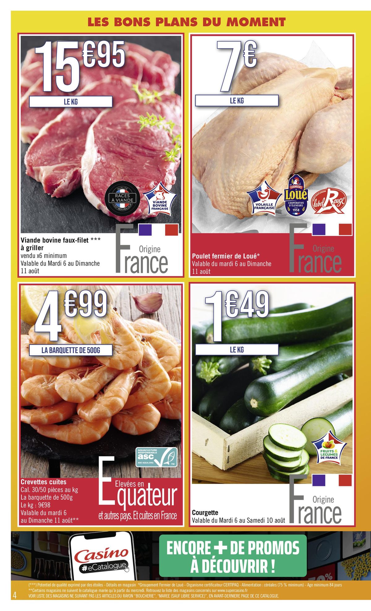 Catalogue Les bons plans du moment, page 00004