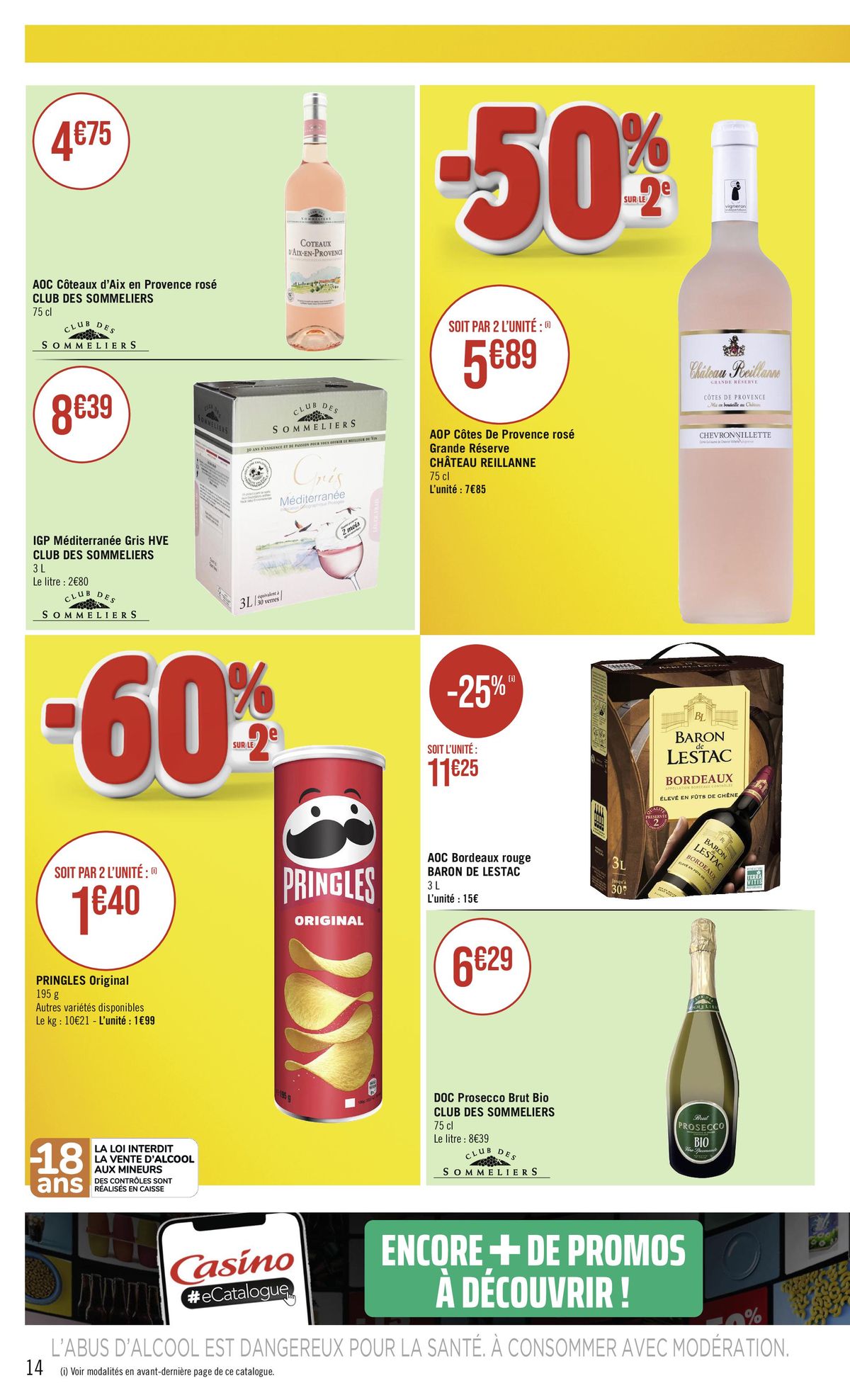 Catalogue Les bons plans du moment, page 00014