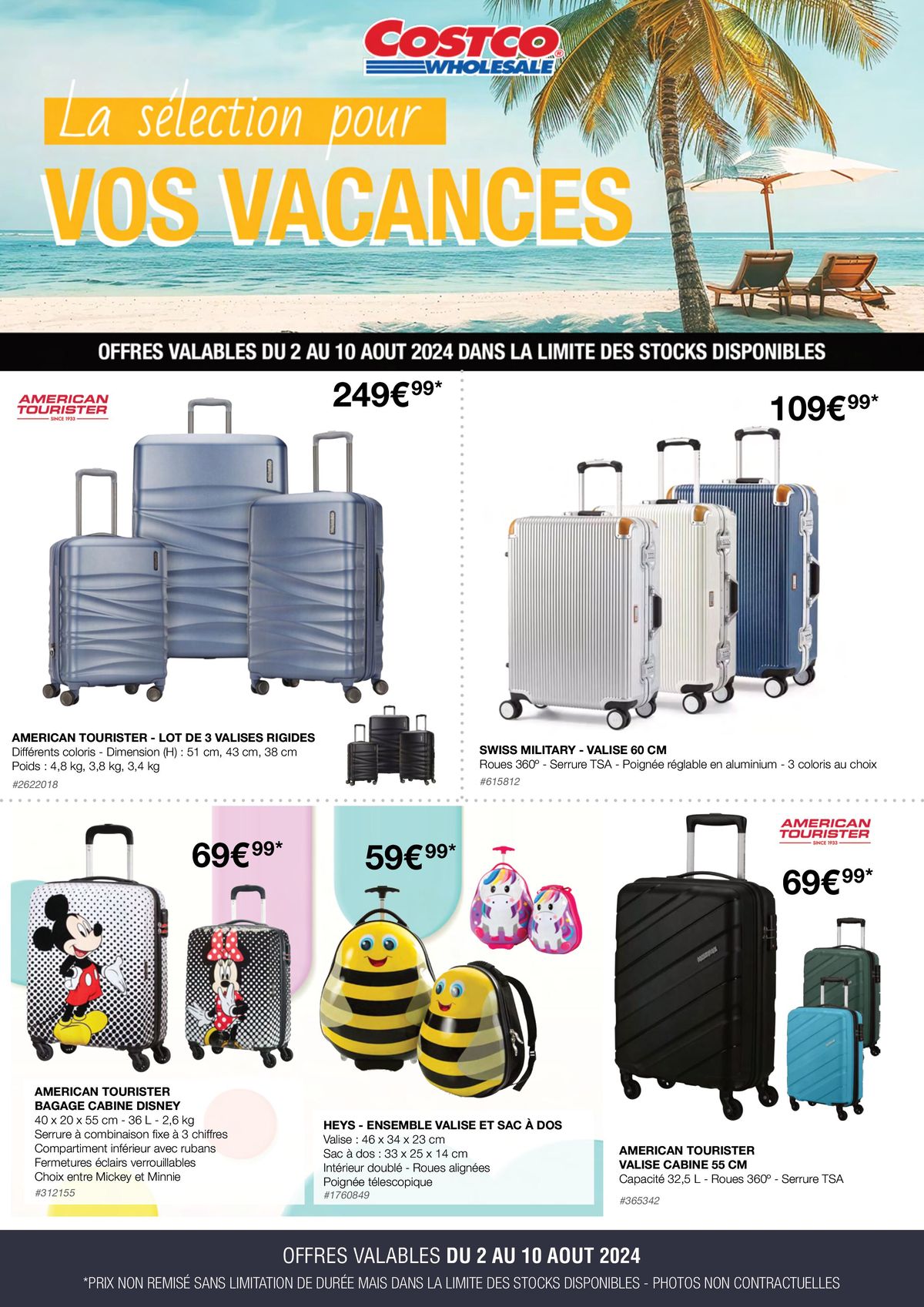 Catalogue LA SÉLECTION POUR VOS VACANCES, page 00001