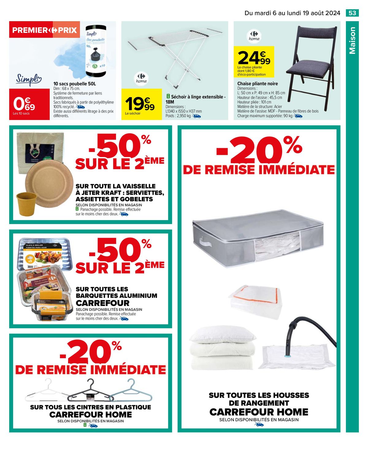 Catalogue PIQUE-NIQUE -50% SUR LE 2ÈME, page 00055