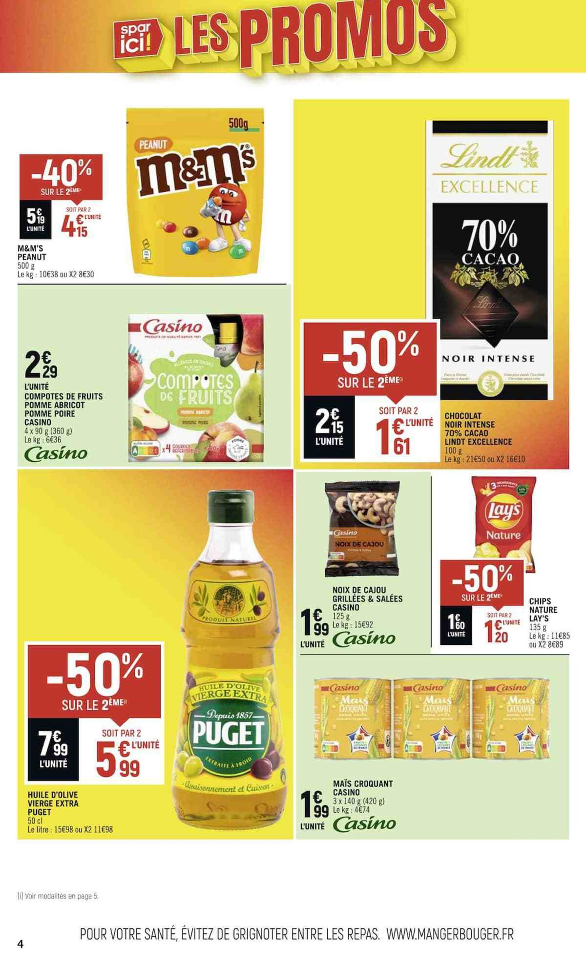 Catalogue SPAR ICI LES PROMOS QUI RAFRAICHISSENT !, page 00004